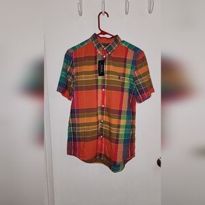 Polo by Ralph Lauren Multicolor Plaid Youth XL 18-20